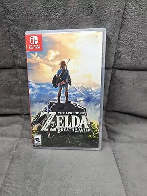 Zelda Breath Of The Wild Case & Artwork Only Nintendo Switch • $9.95