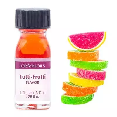 Food Flavouring LorAnn Oils 1 Dram Tutti Frutti Highly Concentrated Cake Baking • £2.97