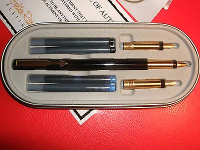£79.99 • Buy 24ct Gold Plated Parker Vector Calligraphy Set CT Fountain Pen-FINE MEDIUM BROAD