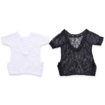 Baby Bodysuit Photography Knitted Lace Floral Floral Print Jumpsuit • $16.78