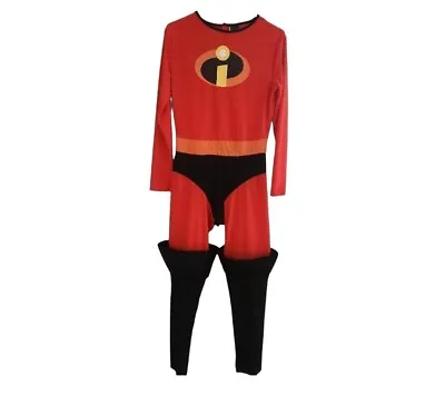 The Incredibles Costume Disney Store Men's Small / Med Halloween 1 Piece  • $20