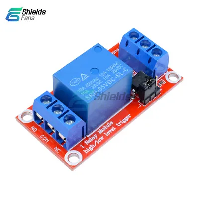 $2.13 • Buy Hot 5V 1-Channel Optocoupler Relay Module For Arduino H/L Level Triger