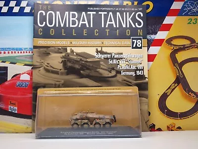 £10.99 • Buy Deagostini - Schwerer Panzerspahwagen  - 1/72  Scale Model / Combat Tank #78