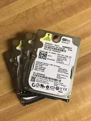 Lot Of 5 - 80gb Wd Wd800bevt 5400 Sata Hdd • $49.99