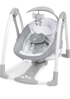 $72 • Buy NEW Ingenuity ConvertMe 2-in-1 Compact Portable Automatic Baby Swing & Infant Se
