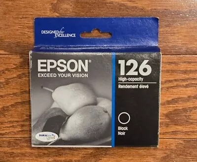 Genuine Epson 126 Black High-capacity Ink Cartridges Expired 09/2019 • $12.99