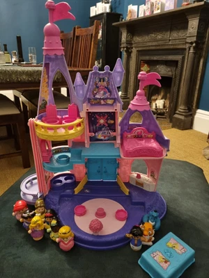 £8.50 • Buy Fisher Price Little People Disney Princess Castle Plus Lots Of Princesses