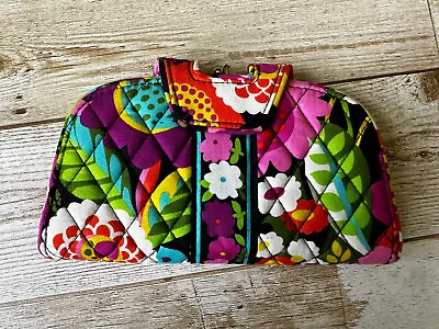 Vera Bradley KISS N SNAP WALLET Clutch In Va Va Bloom • $55