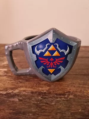 Paladone The Legend Of Zelda Triforce Hylian Shield Mug 2015 Nintendo • $12.99