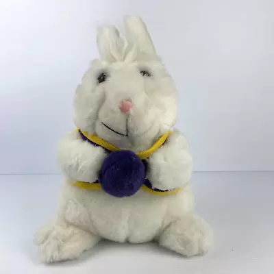 Cadbury Great Bunny Plush Easter Toy White 31cm Soft Rabbit Rattle Vintage 1997 • $23.95