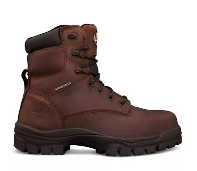 Oliver 45-637 Lace Up Safety Boots Brown • $80