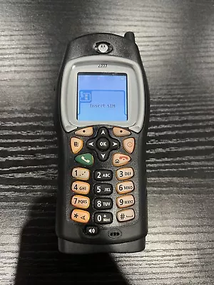 Motorola I Series I355 - Black & Silver - PTT IDEN Nextel Cell Phone Device ONLY • $79.95