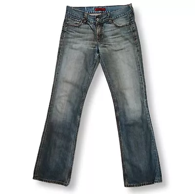 Levi's 557 03  Eve  Square-Cut Straight Women's Size W31 L34 Jeans Blue • £21.45