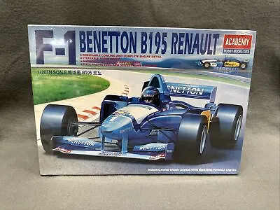 F-1 Benetton B195 Renault 1/20 Scale By Academy Hobby Model Kits 1564 Sealed • $79.99