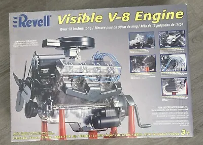 Level 5 Model Kit Visible V-8 Engine 1/4 Scale Model By Revell 85-8883 Sealed • $136.76