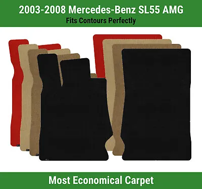 Lloyd Velourtex Front Row Carpet Mats For 2003-2008 Mercedes-Benz SL55 AMG  • $93.99