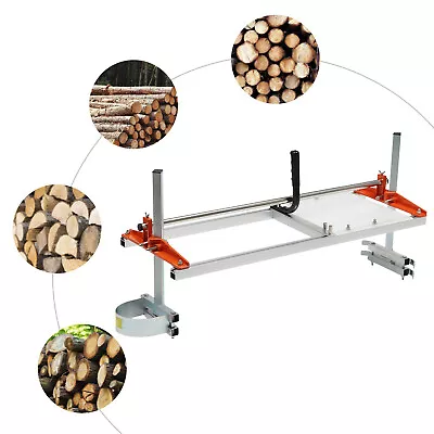 16''- 36  Chainsaw Wood Cutting Frame Lumber Board Cutting Guide Rail Stand UK • £75