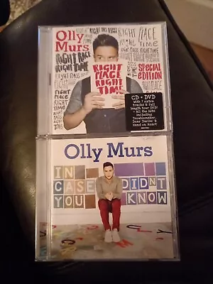 Olly Murs - Right Place Right Time & In Case You Didn't Know - CD Albums • £2.39