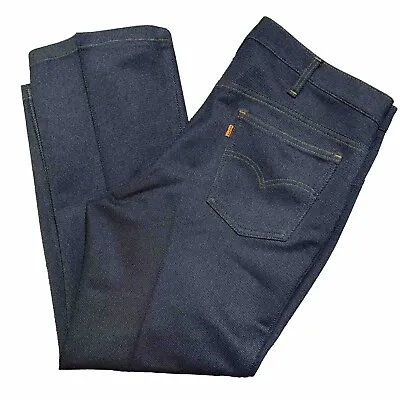 Vtg 70s Levis 517 4317 Bootcut Orange Tab Saddleman Pants Jeans MEASURES 35x26 • $35