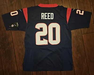 Houston Texans Ed Reed Mens Blue #20 NFL Jersey Size 56 2xl • $49.99