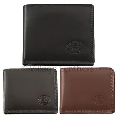 Premium Quality London Leather Goods Card And Note Wallet • £14