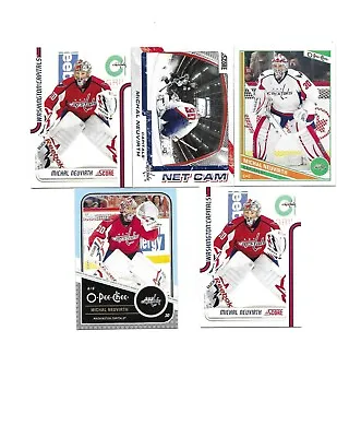 Washington Capitals Born In Czech Republic 5 Michal Neuvirth Hockey Cards  • $1.99