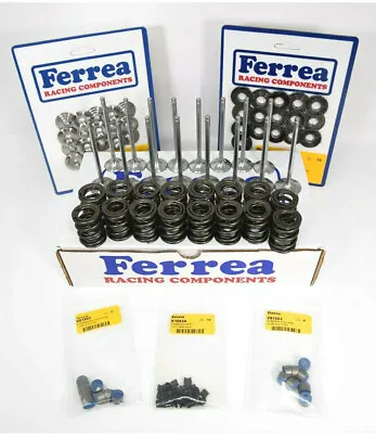 Ferrea Valvetrain Comp Plus Valves Springs Retainers Honda B16 B18C BSeries 80LB • $1455