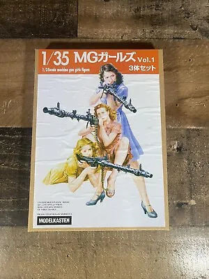 Art Box Model Kasten AM 61 F 3 1 35 MG Girls Vol.1 3 Figures Machine Gun Girls • $79.99