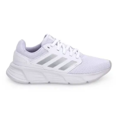 New Ladies Adidas Galaxy 6 Cloadfoam White  Trainers Training Shoes Size 4.5 • £34.99