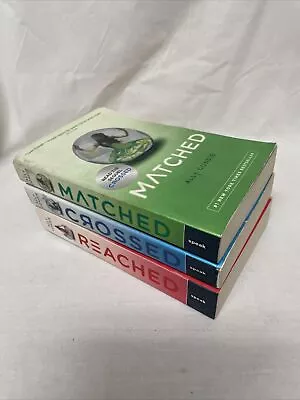 Matched Reached Crossed - Complete Set By Ally Condie - Lot Of 3 PB - Like New • $14.99