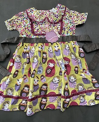 Matilda Jane Character Counts Dress Size 4 NWT • $29