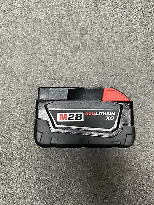 Milwaukee 48-11-2830 M28 28V 3.0ah Battery TURNS ON NOT TESTED BENT PRONG • $29.95