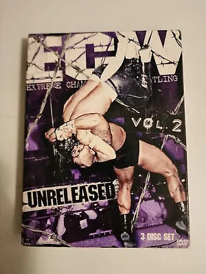 WWE: ECW Unreleased Vol. 2 (DVD 2013 3-Disc Set) • $12.99