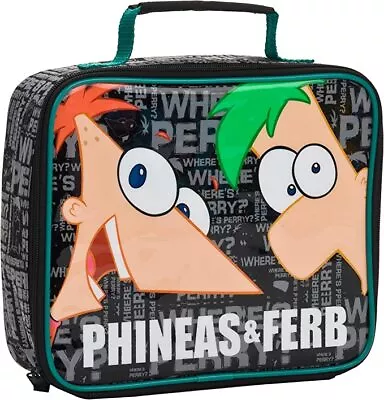 Phineas And Ferb Lunch Bag By Polar Gear • £6