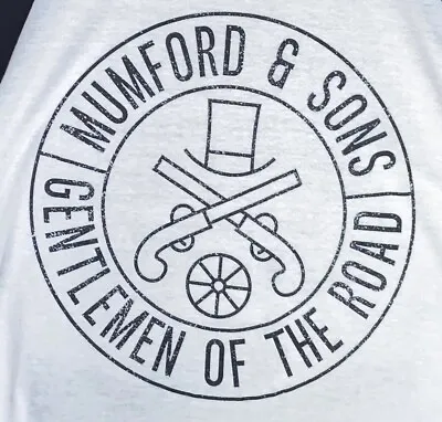 Mumford Sons T Shirt Rock T Shirt Music Fest T Shirt Mens Large Concert T Shirt • $9.49