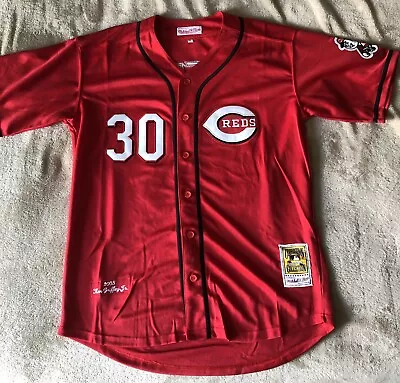 Mitchell & Ness 2005 Ken Griffey Jr Cincinnati Reds NWOT Jersey Size Large • $64.99