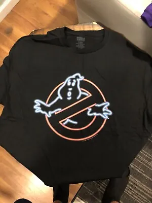 Ghostbusters Neon Sign Tee Shirt - Size XL • $17.99