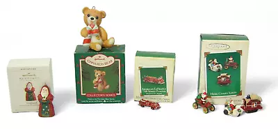 Hallmark Keepsake Miniatures Lot - Lot Of 4 Holiday Ornaments • $19.98