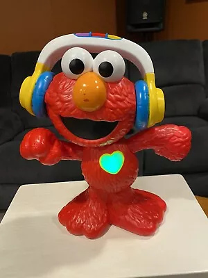 Sesame Street Let's Dance Elmo 12  Elmo Toy That Sings Dances Lights Up Tested • $21.99