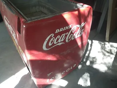 Antique Coca-Cola Cooler Coke  Machine • $1900