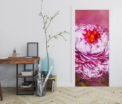 £126.90 • Buy 3D Peony A2552 Door Wall Mural Photo Wall Sticker Decal Skromova Marina Sin