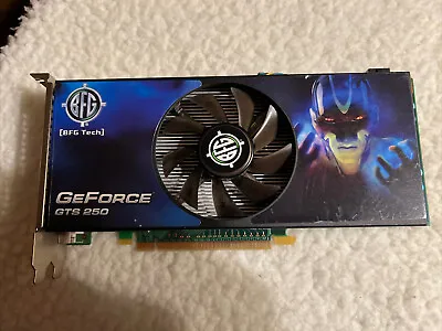BFG GeForce GTS 250 1GB GDDR3 PCIe 2.0 Graphics Card BFGRGTS2501024DE • $16
