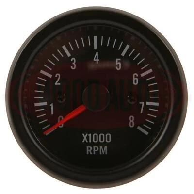 £44.28 • Buy Tachometer 12V Dashboard Rpm Gauge Meter Clock Analogue Wood Auto Mtr1008B12