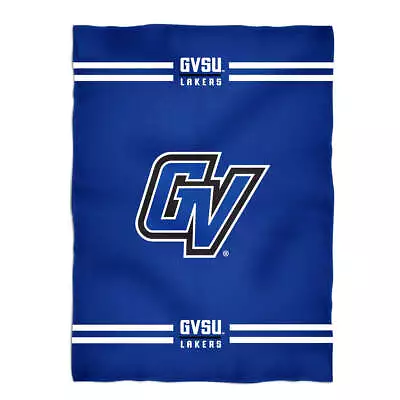 Grand Valley State Lakers Soft Premium Fleece Blue Throw Blanket 40  X 58  • $29.90