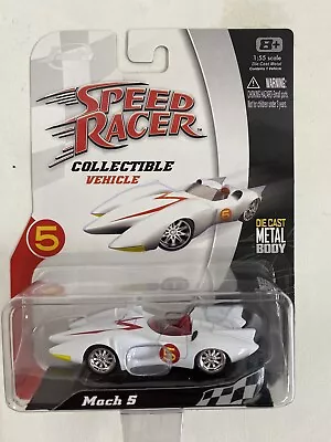 JADA TOYS Speed Racer 1/55 Scale Mach 5 Made In 2008 • $14.99