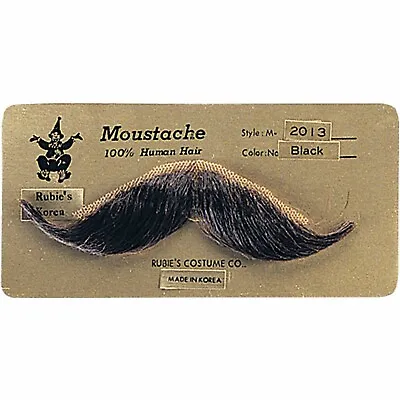 Rubies Handlebar Human Hair Moustache Costume -Professional Handlebar Moustache  • $11.45