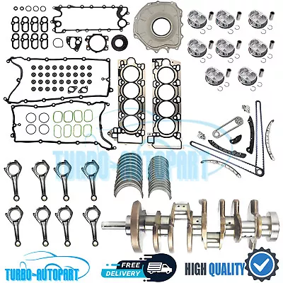 AJ133 Engine Rebuild Overhaul Kit Fit Jaguar Land Rover XK/XKR/XKR-S/XFR 5.0L V8 • $299