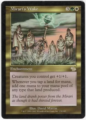 Mirari's Wake 2002 Judgment Multi-Color Rare Enchantment MTG SP Actual Pics AZ3 • $8.99