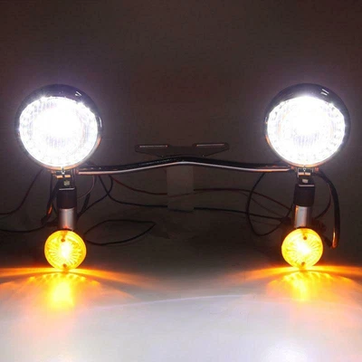 $95.99 • Buy US Passing Signal Lights For Yamaha V-Star XVS 1100 1300 650 950 Custom Classic