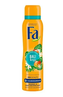 Fa Island Vibes Bali Kiss Deodorant Spray 150ml Women No Aluminum NEW • $7.43